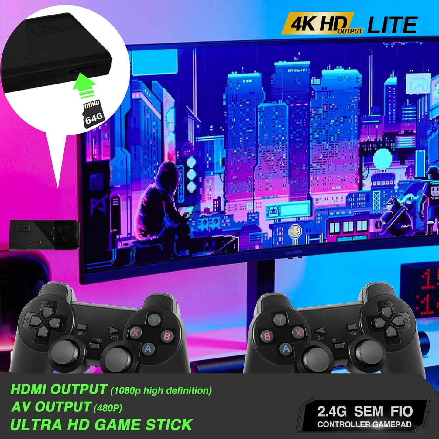 Consola M8 2.4g Consola Video Juego - PODER GAMER INSTANTÁNEO