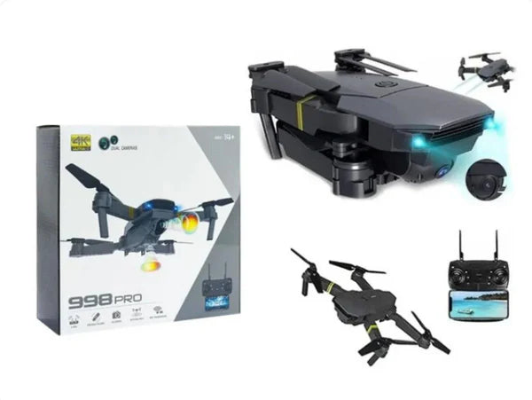 Drone E88 PRO Plegable con Doble Cámara - 4K y GPSUna opción versátil y accesible para capturar momentos desde el aire.
